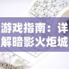 游戏指南：详解暗影火炬城如何运用智慧与策略巧妙穿越激光阵列